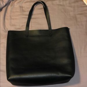 New Madewell Leather Black Tote